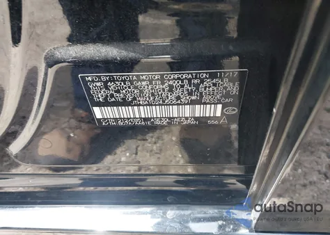 2018 Lexus Is 300 from USA, damaged, VIN JTHBA1D24J5064391
